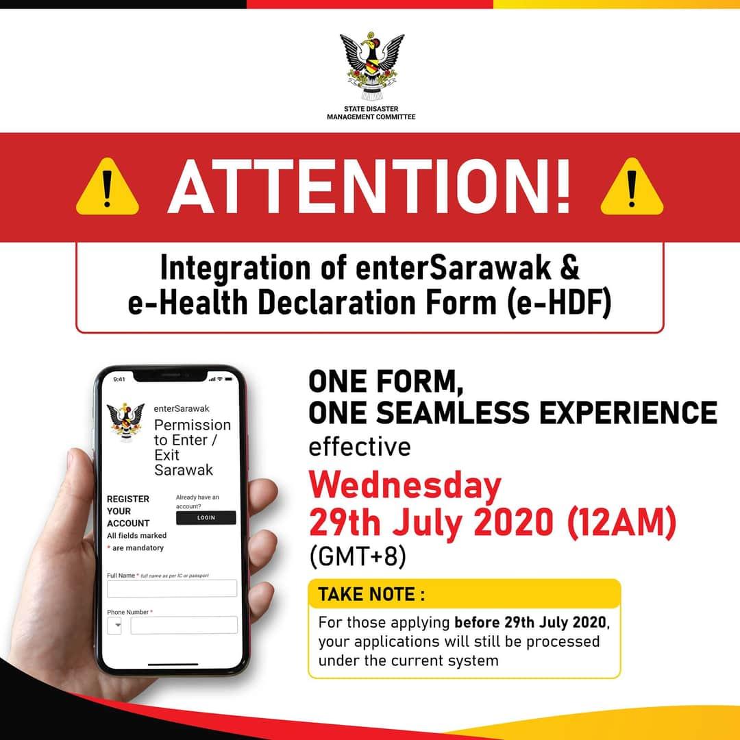 Health e enter sarawak Sarawak in